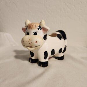 Vintage Houston Harvest Ceramic Cow Creamer